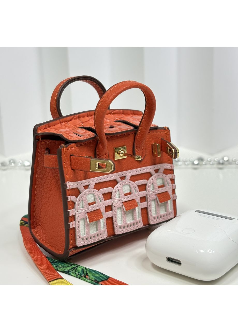 Сумочка-брелок для навушників, гарнітури чи дрібних речей у стилі відомого бренду 7,5х6,5х3,5 см. B&S (372799296)