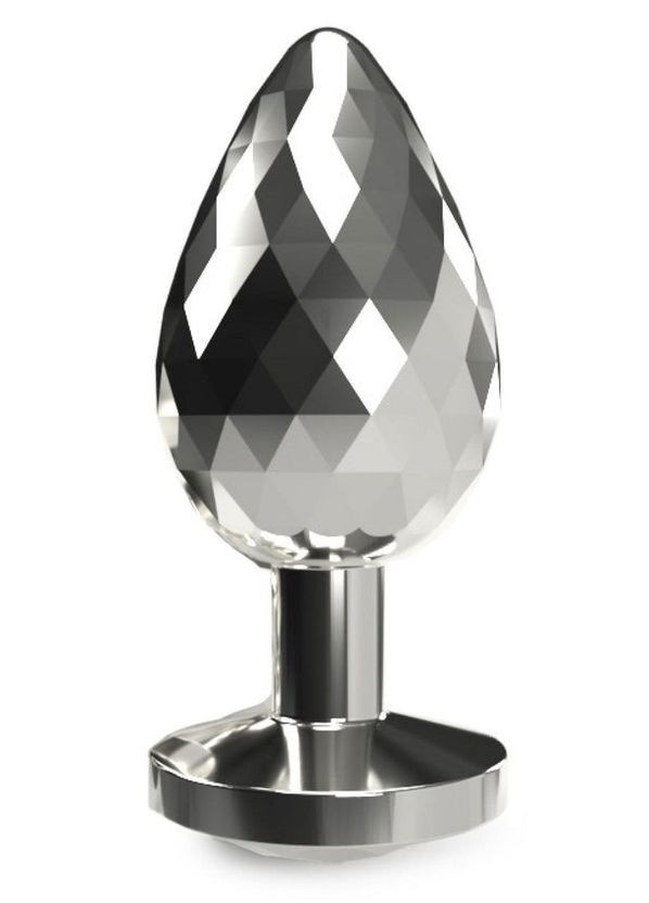 Анальна пробка ToyJoy Anal Play Disco Diamond срібляста, Small Toy Joy (347299566)