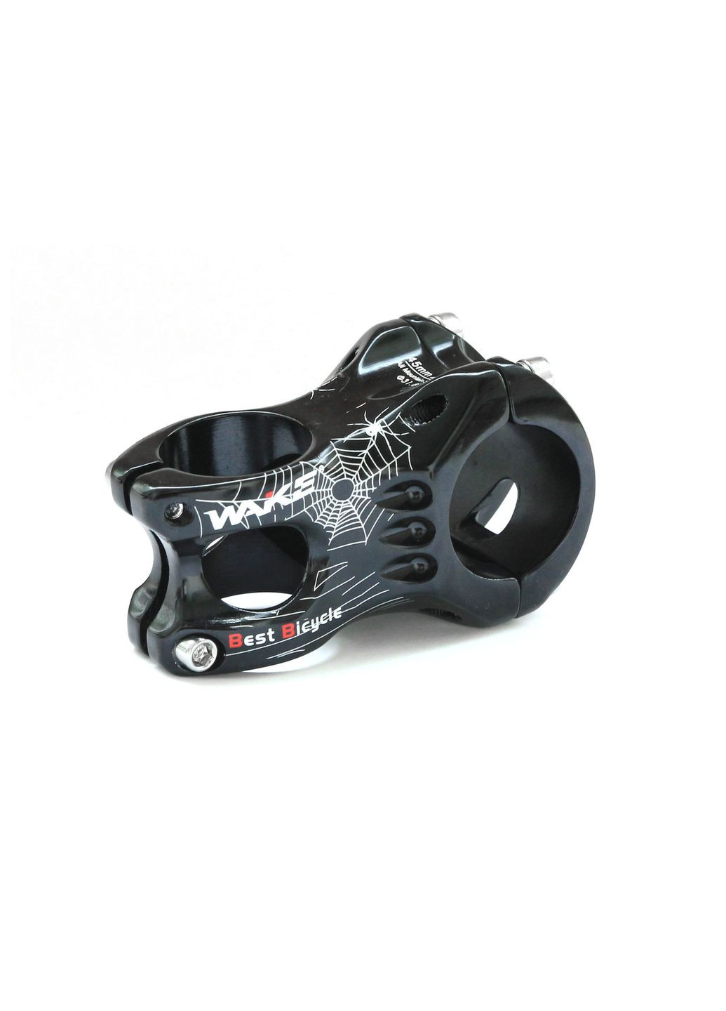 Винос керма велосипеда Wake Spyder 35 x 50 мм, чорний Waken (370218218)