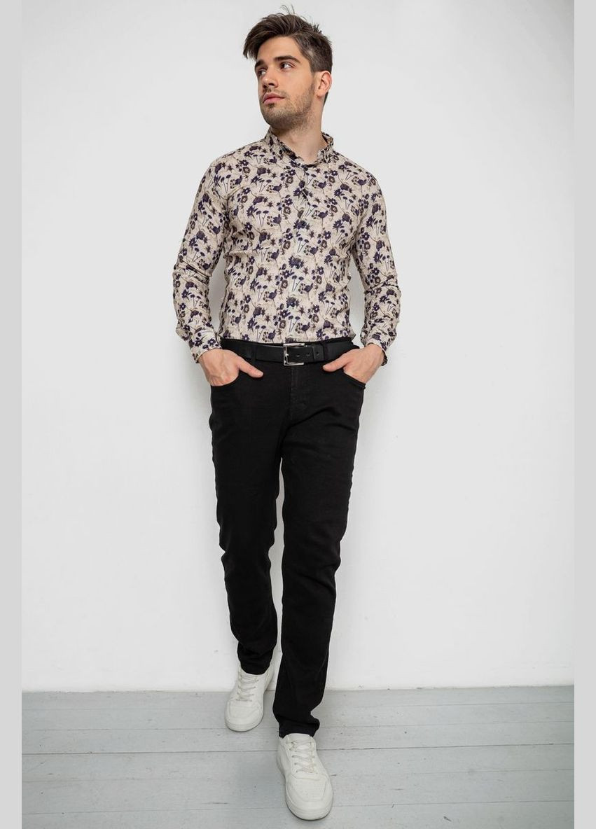 Сорочка чоловіча з принтом Ager 214R1046 (340918187)