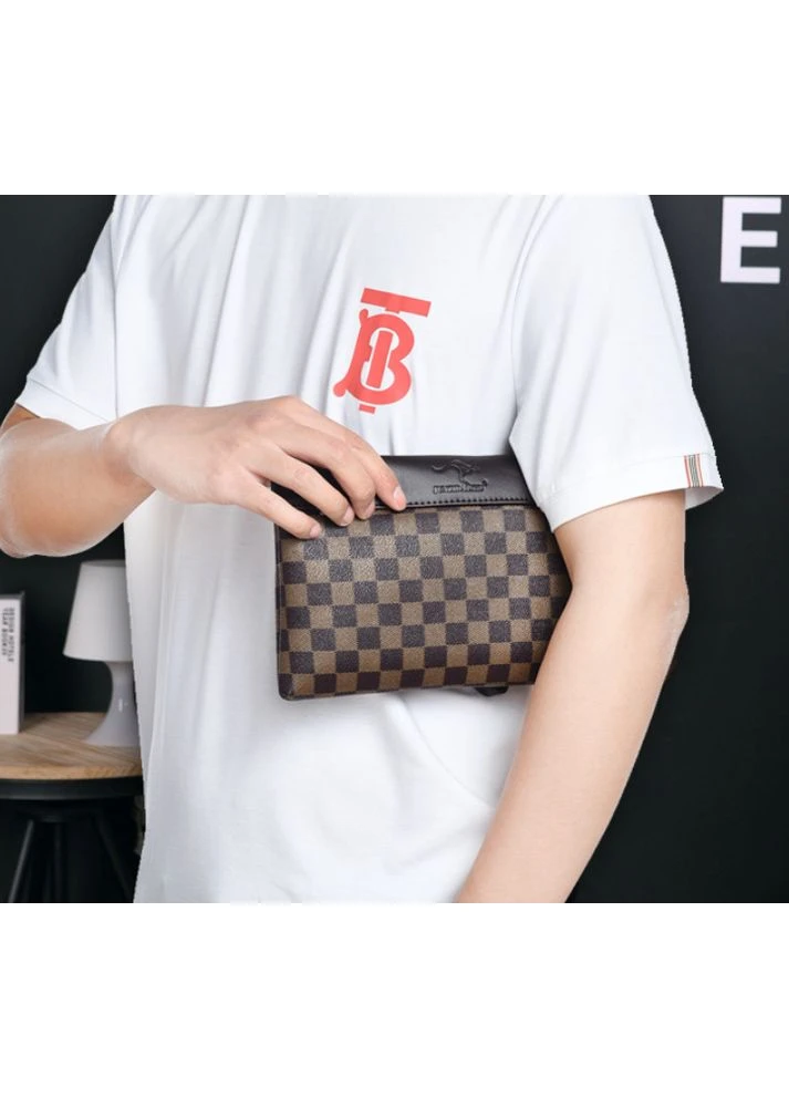 Клатч чоловічий з блискавкою, стиль Louis Vuitton(KS_1703КК) No Brand (383875560)