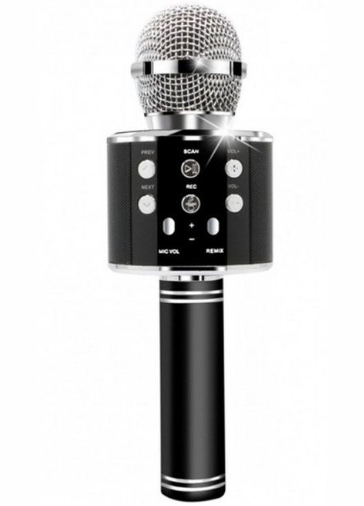 Ручний мікрофон Bluetooth USB WS-858 чорний (2046662744) No Brand (336890118)