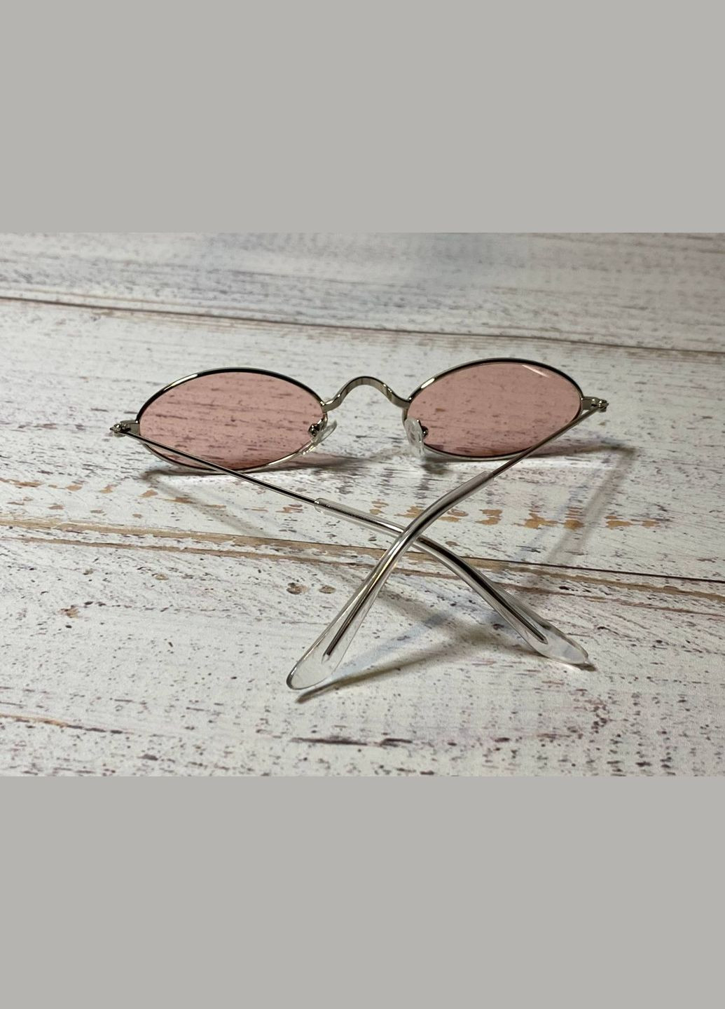 Очки имиджевые овальные розовые унисекс LIGHT (315889523)