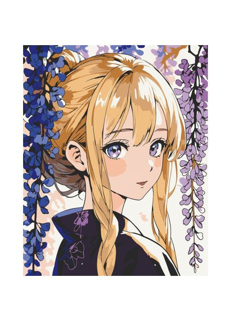 Картина по номерам Светловолосая девушка 40 х 50 см (16102-AC) Art Craft (370264387)