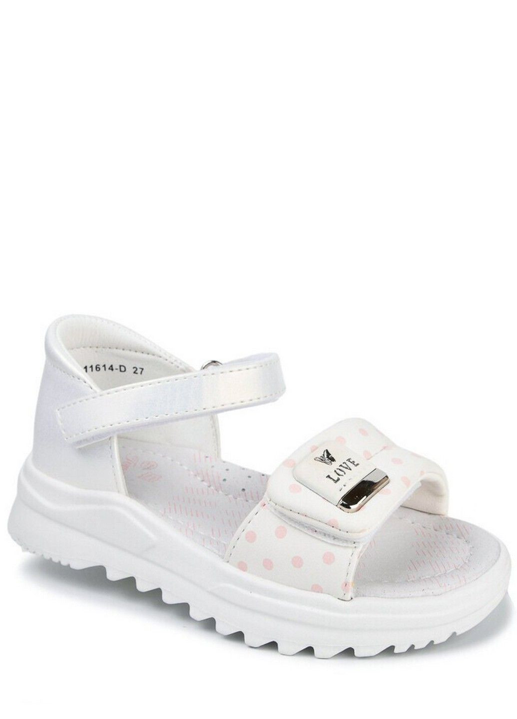 Белые босоножки n11614b Tom.M