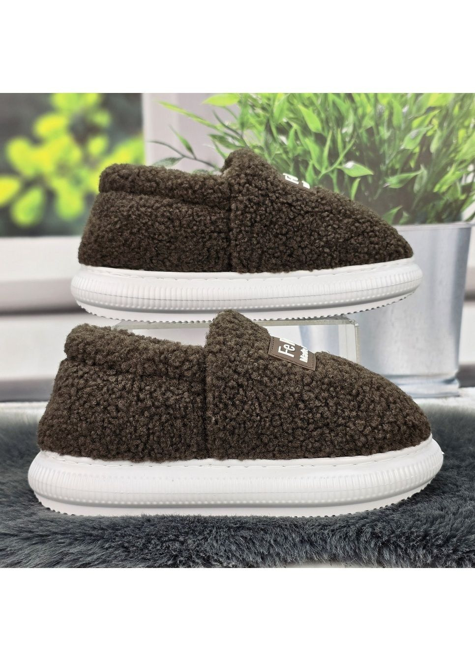 Тапочки жіночі хутряні чуні Luck Line (369504747)