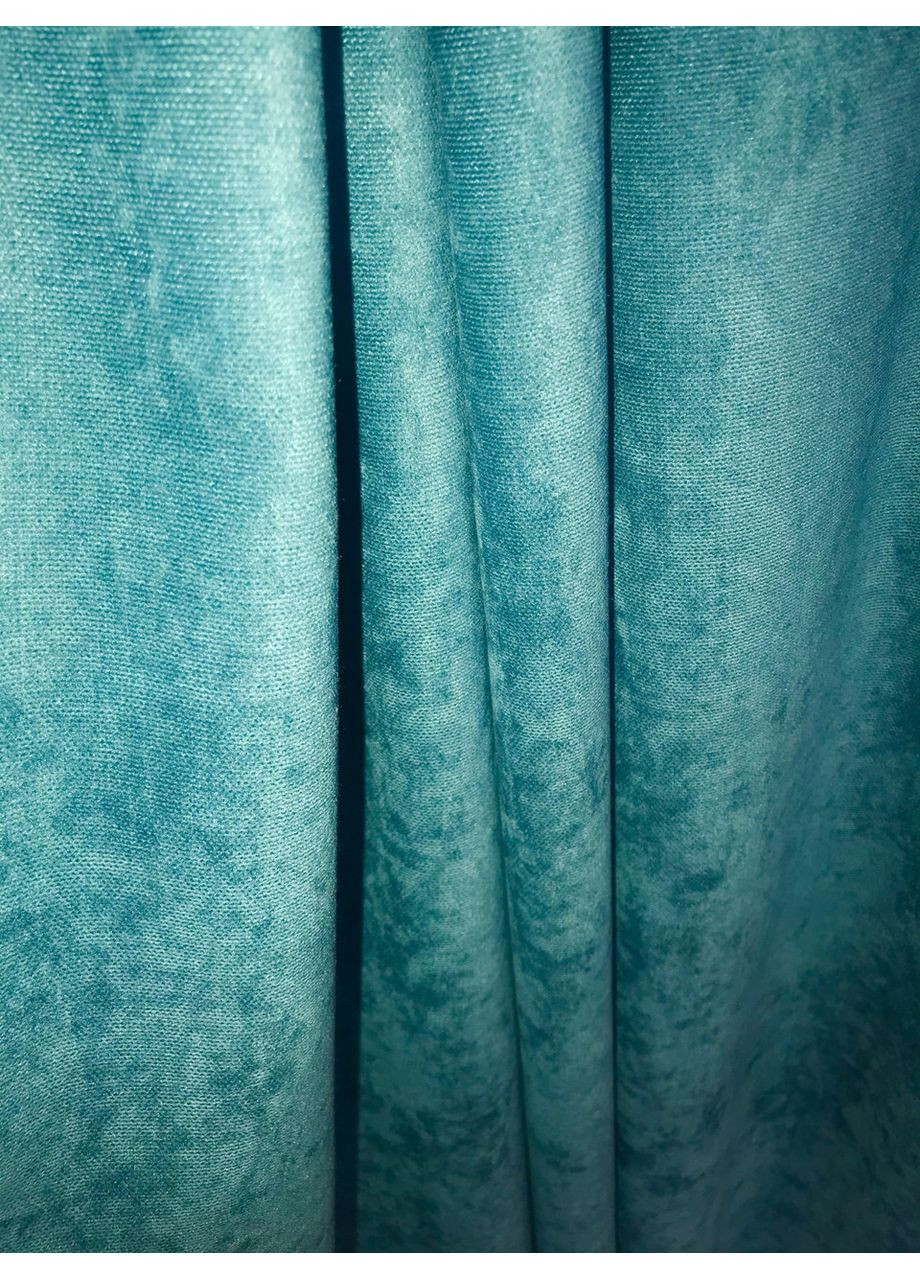 Штора Мікровелюр Ультрамарин 1шт 300х260 No Brand (353829209)