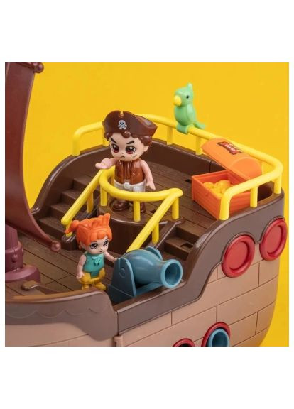 Игровой набор Пиратский корабль (GB0509) OTAMANKO Піратський корабель (358066574)