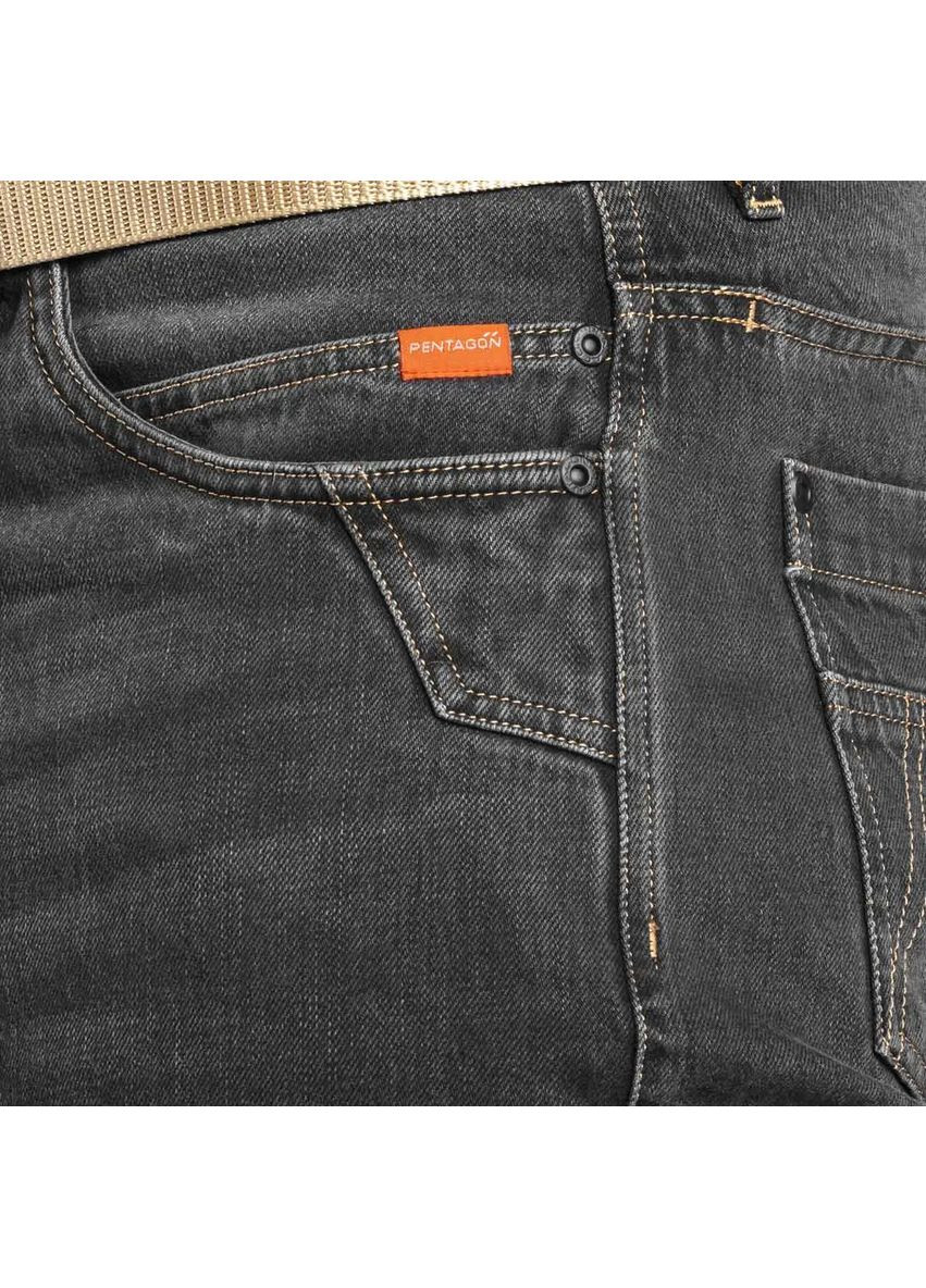 Черные демисезонные брюки Pentagon