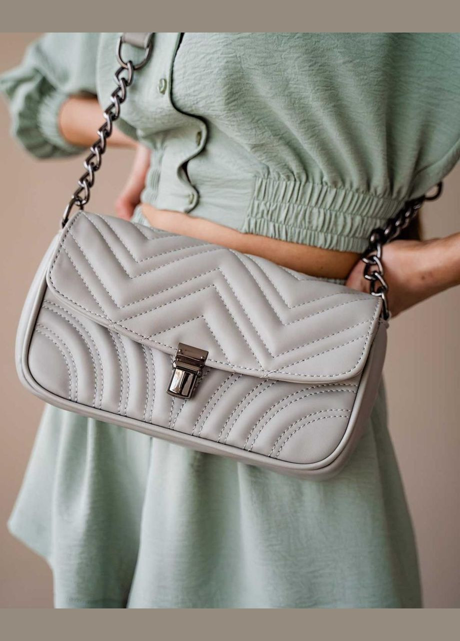 Женская сумка «Джуди» серая Guris (354721624)