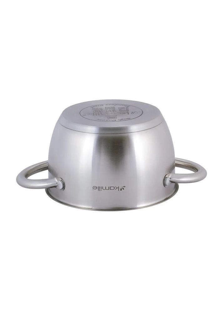 Каструля з кришкою 1,5 л KM-4900 Kamille (316621014)