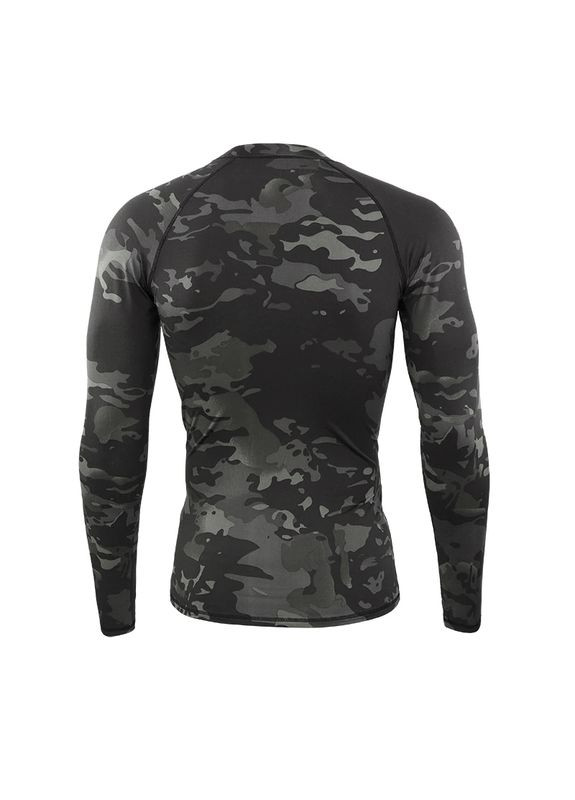 Мужское термобелье A152 Camouflage Black S для холодной погоды рыбалки Lesko (342118631)