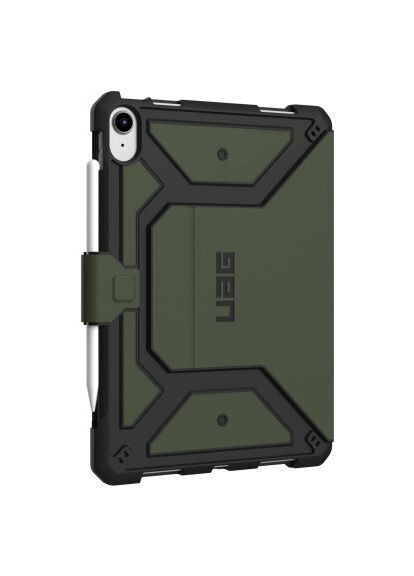 Чохол до планшета Apple iPad 10.9" (10th Gen 2022) Metropolis SE, Olive (12339X117272) UAG Apple iPad 10.9&quot; (10th Gen 2022) Metropolis SE, Ol (366700296)