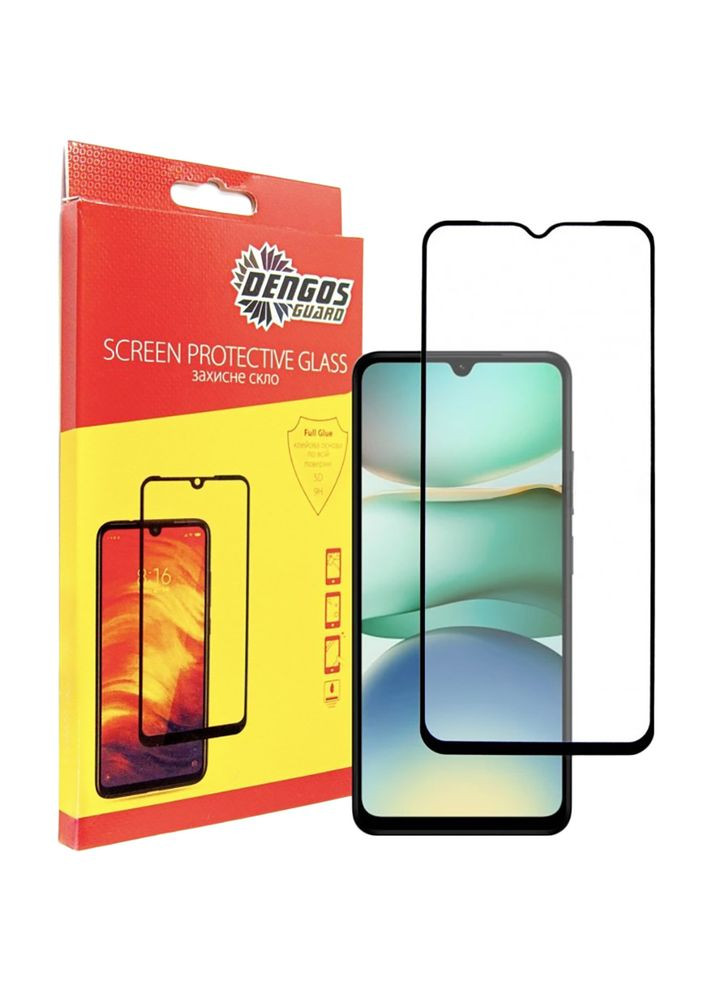 Защитное стекло для Xiaomi Redmi A5 Glass Full Glue Black (TGFG-399) DENGOS (334831737)