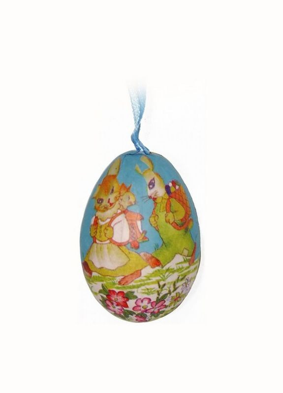 Великодній декор яйце декоративне підвісне Seta Decor (276840492)