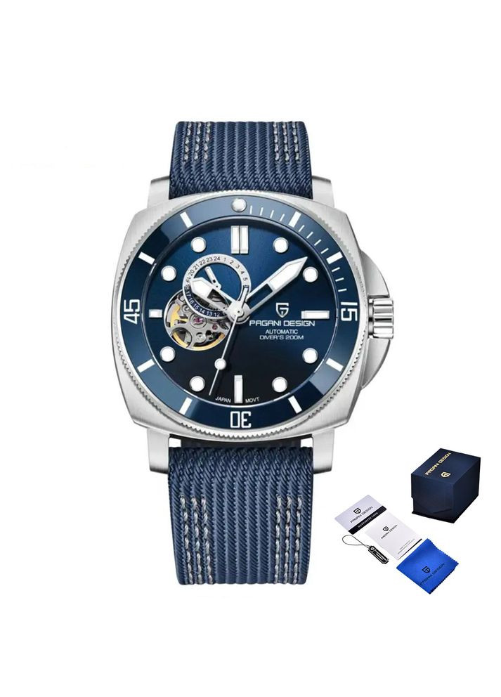 Годинник наручний PD-1736 Silver-Blue Pagani Design (342104076)