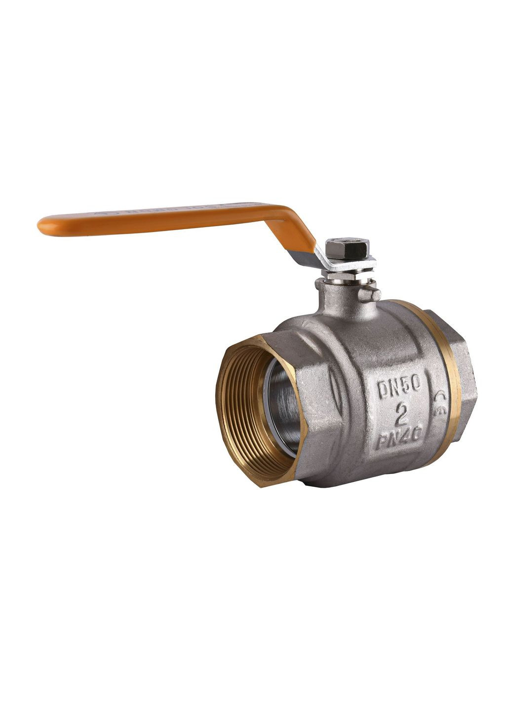 Кран кульовий прямий 2″ ВВ ЖР PN40 В1001 Solomon (335425999)