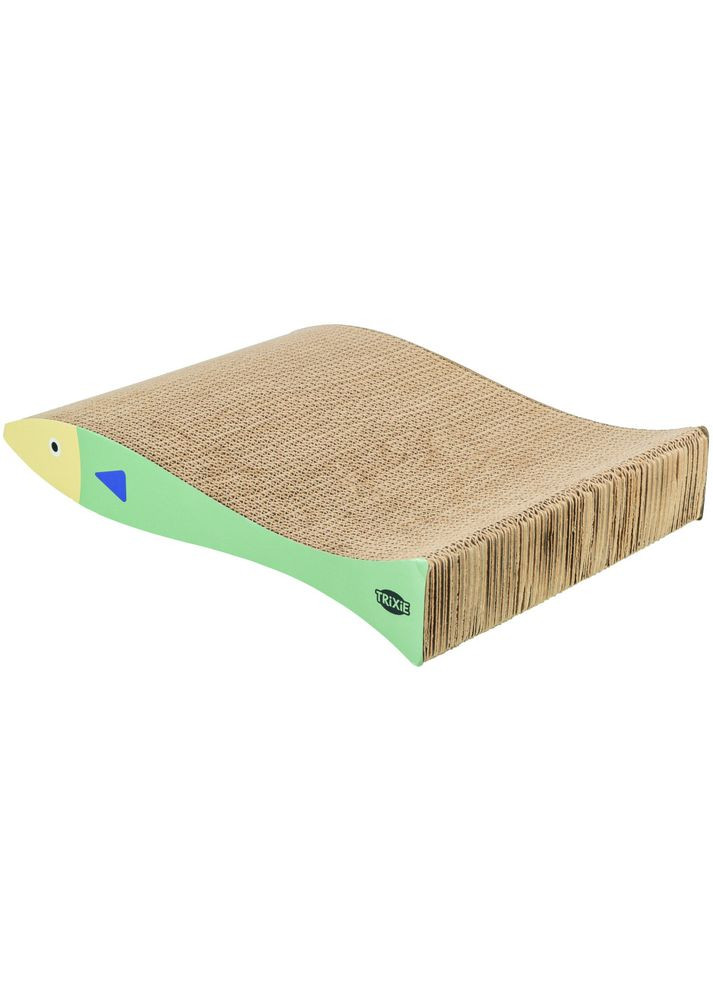 Рыба картонная с кошачьей мятой 2 шт 40х30х11 см мятно-кремовый Trixie (362702459)