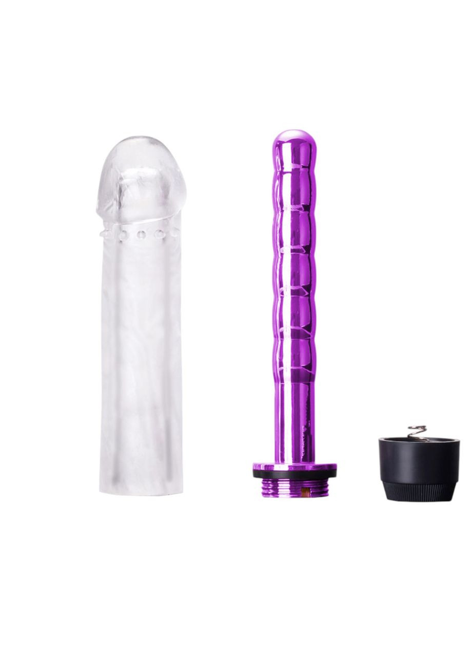 Вібратор для жінок з м'якого гелієвого матеріалу з вусиками для вагінальної стимуляції Фіолетового кольору China (323159902)