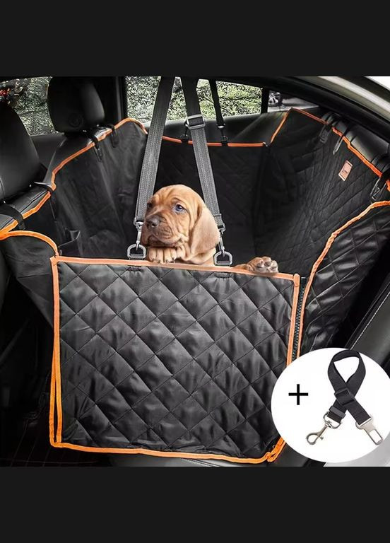 Автогамак для собак в автомобіль водонепроникний стьобаний / Накидка на сидіння для тварин No Brand (301083486)