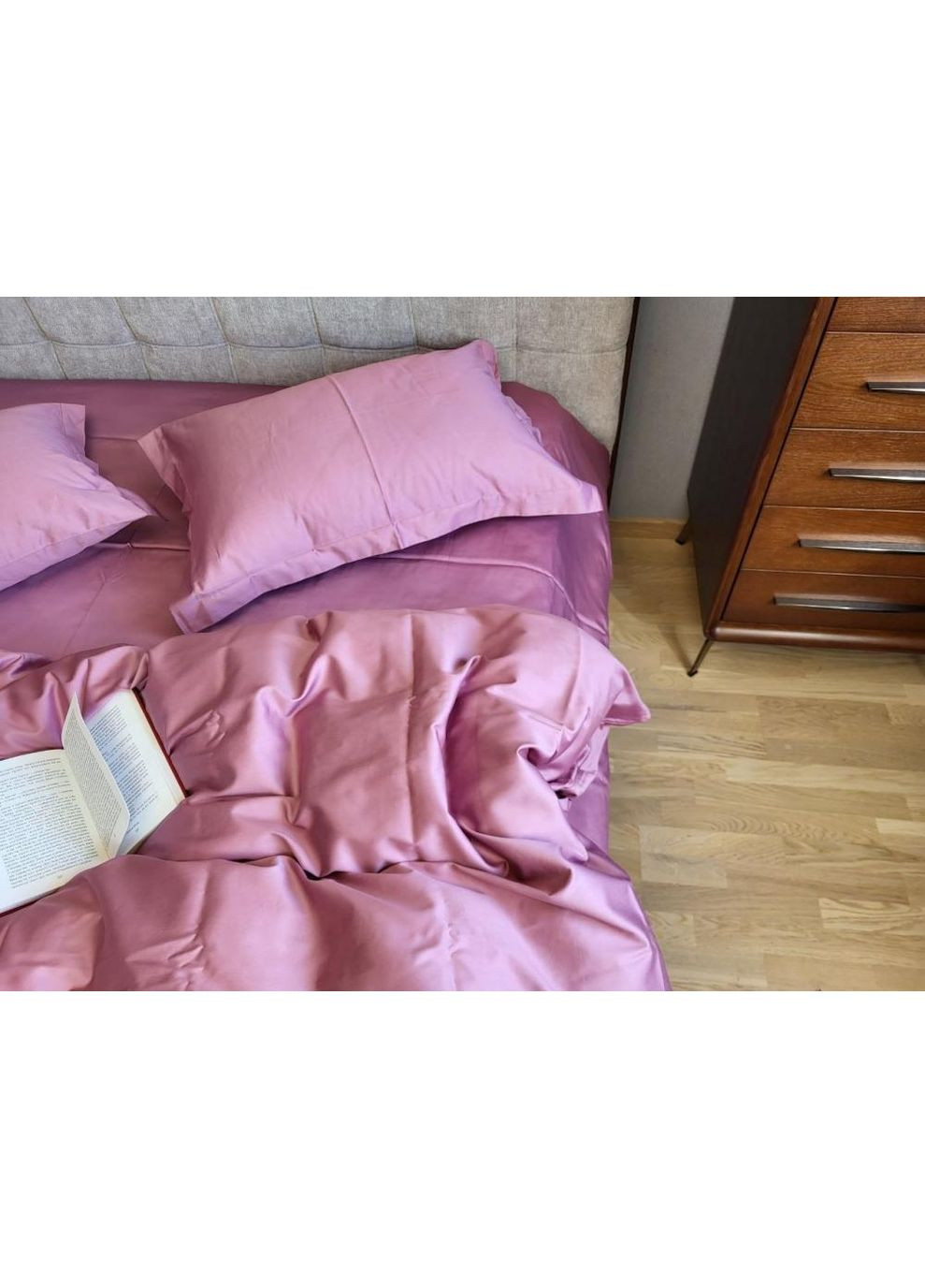 Постельное белье с резинкой, сатин PREMIUM Полуторный размер, наволочки 50/70 No Brand (364219065)