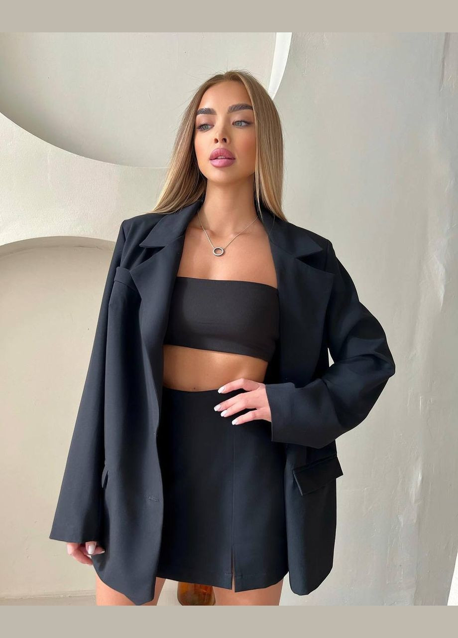 Костюм (жакет та спідниця-шорти) No Brand (322512373)