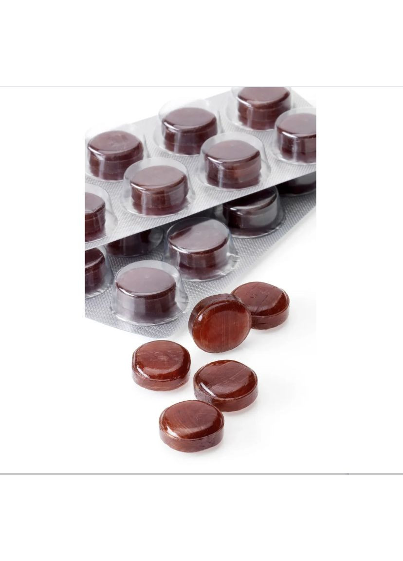 Пастилки от кашля из исландского мха, вкус вишни Reizhusten-Pastillen Manuka, 24 St Mivolis (366569587)