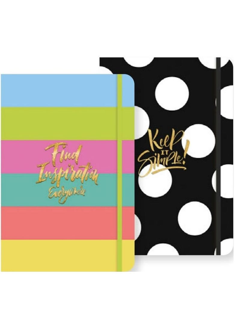 Тетрадь для записей MonAmi, А5, 3 вида линовки, 96 л., черная с белыми кругами () ТМ MonAmi A5-IC-096-762 (339164906)