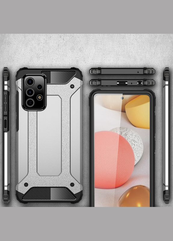 Противоударный чехол для Samsung Galaxy A72 ударопрочный бампер series Defender (322211465)