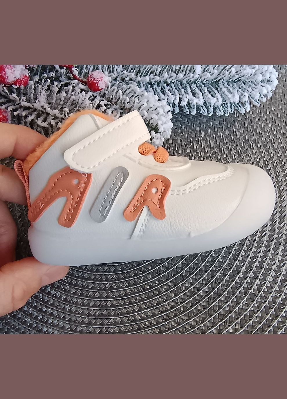 Черевики дитячі зимові AIR оранжеві No Brand (303612091)