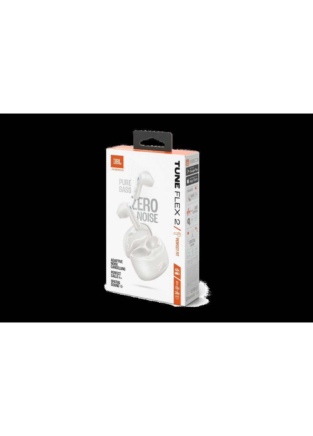 Бездротові навушники TUNE FLEX 2 white (JBLTFLEX2WHT) JBL (363834803)