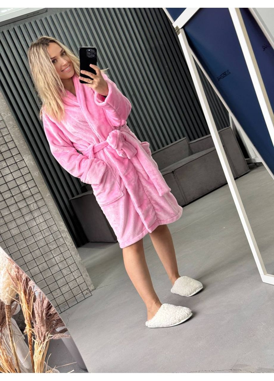 Плюшевий махровий халат — ЗАМІРИ В ОПИСІ DK/DL Мода без кордонів (369899358)