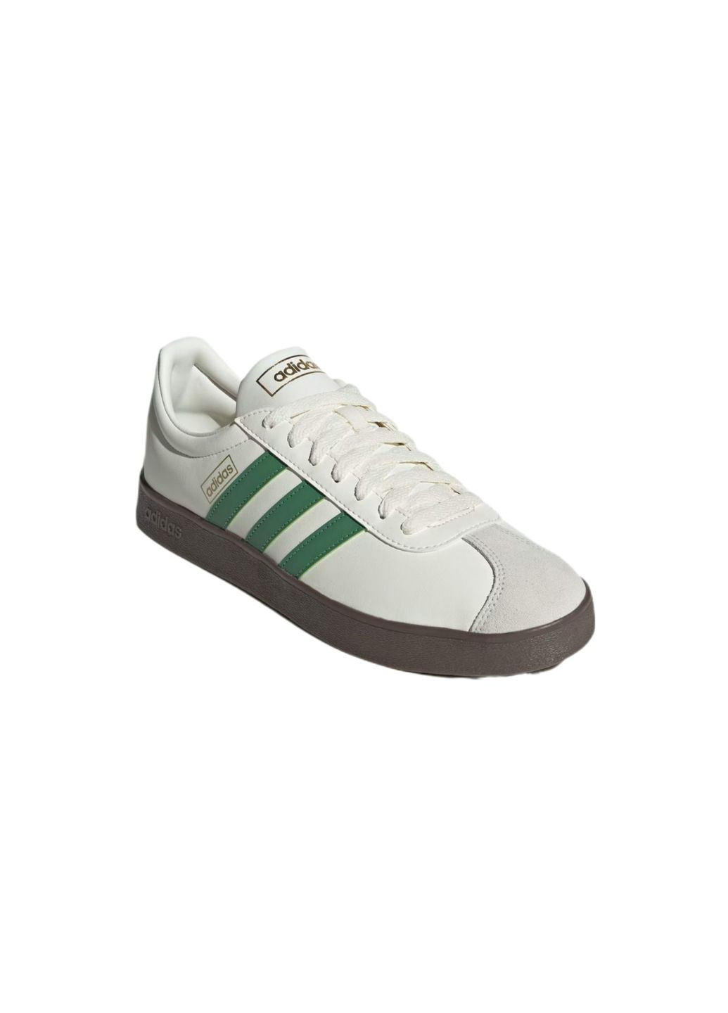 Белые всесезонные кроссовки vl court classic adidas