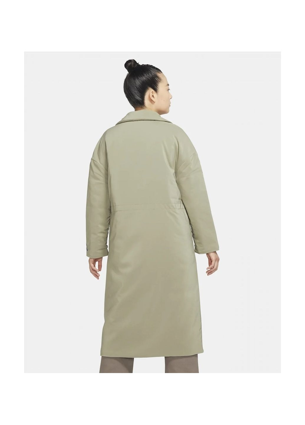 Оливкова куртка жіноча trencz flight olive Air Jordan