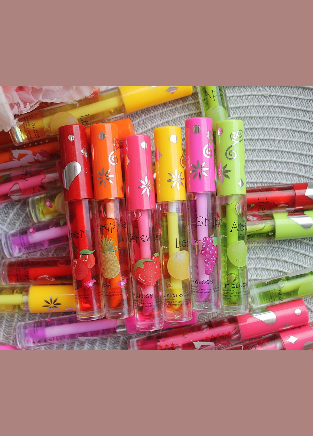 Фруктовый блеск для губ No Brand (327875034)