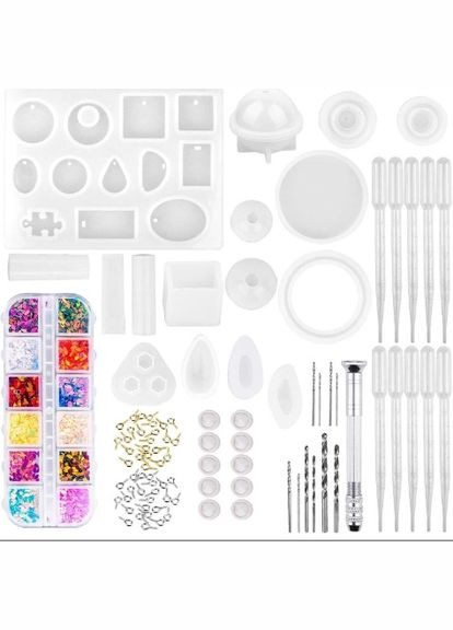 Формы молды для кулонов для работы с эпоксидной смолой молды для бижутерии No Brand 7531 (295440180)