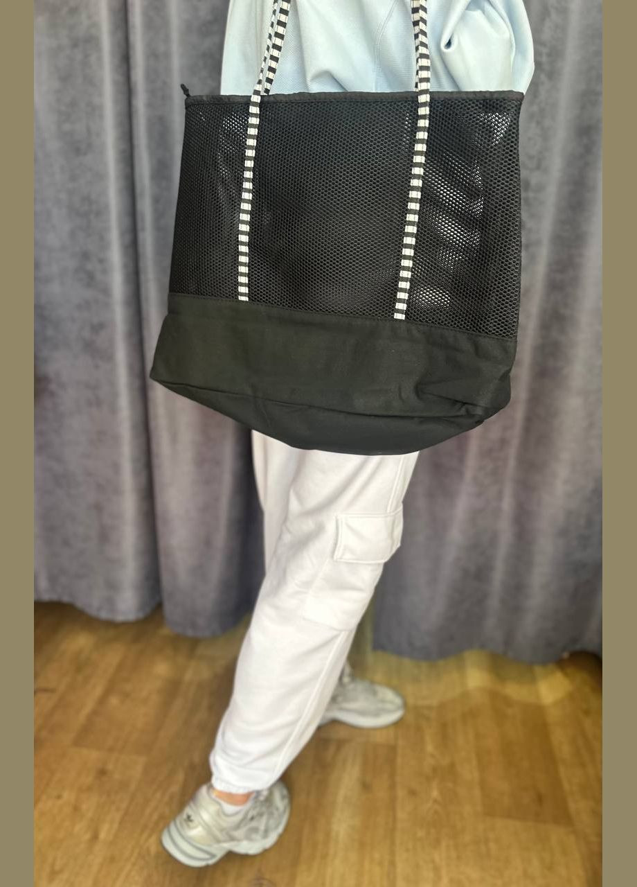 Женская сумка пляжная сетка черного цвета 32754 Fashion (338187931)