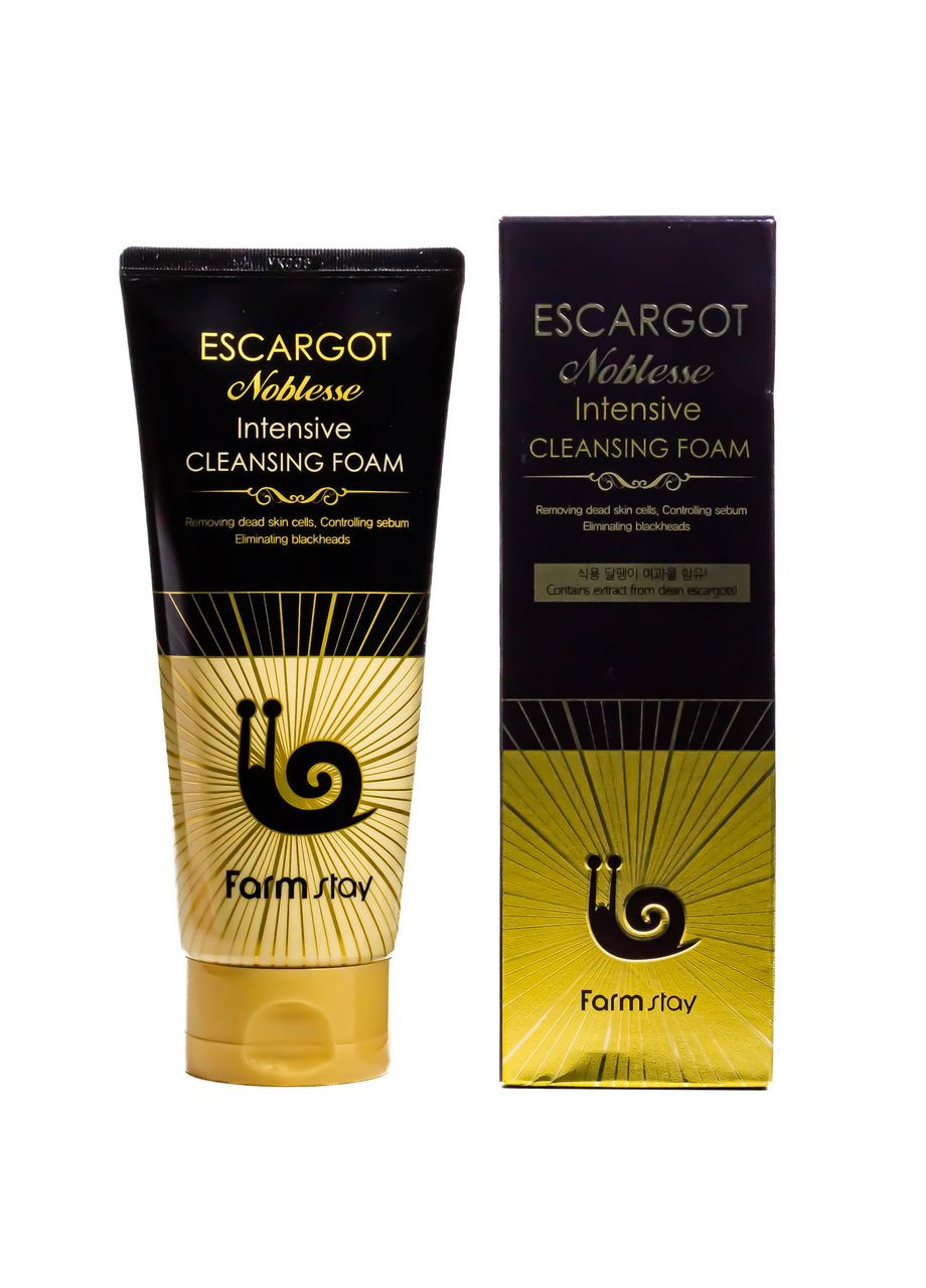 Пінка для вмивання Escargot Noblesse очищувальна 180 мл FarmStay (302724949)