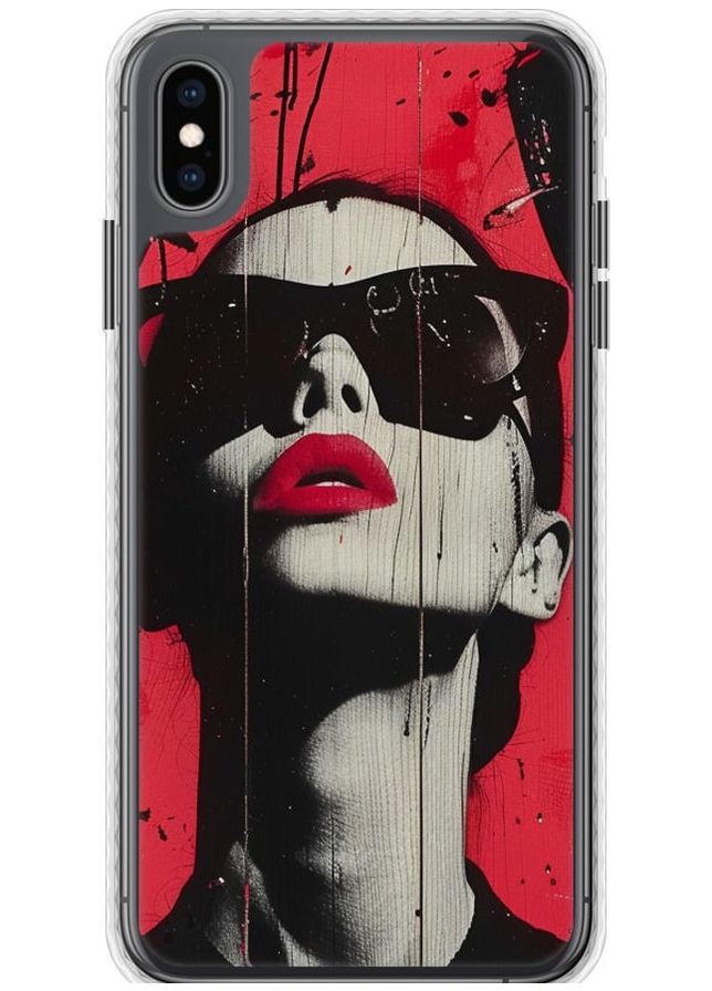 Чехол Bumper чехол 'XO_Love v1' для Endorphone Apple iPhone XS Max (285705349)