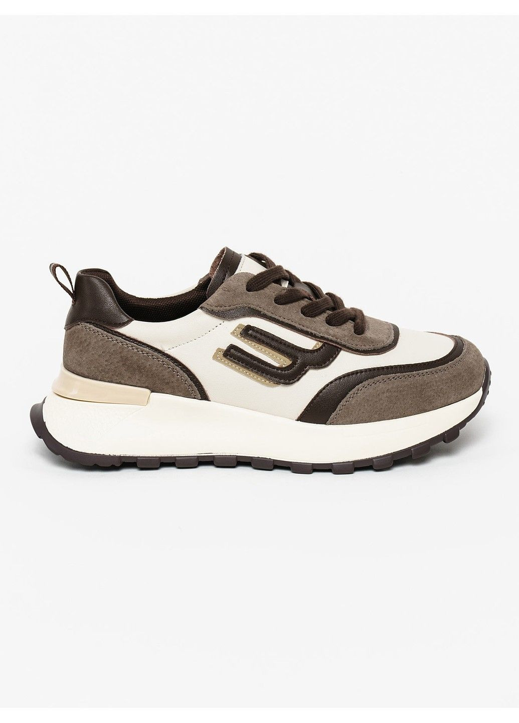 Женские кроссовки 1100190 Buts коричневые демисезоны (283249692)