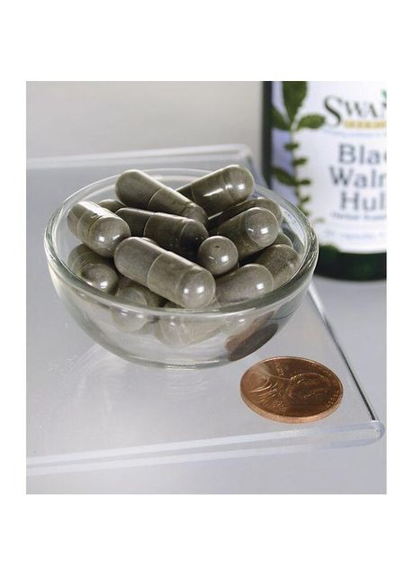 Чорний горіх проти паразитів Black Walnut,, 500 мг, 60 капсул Swanson (366733808)