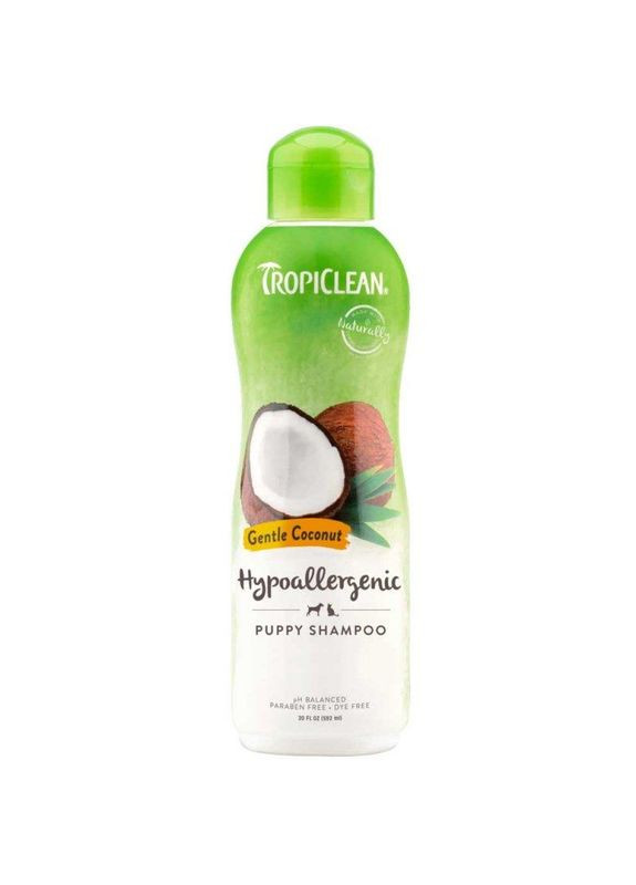 Шампунь для котят и щенков «Gentle Coconut Hypoallergenic» (Кокос) 355 мл (для ухода за кожей) TropiClean (335841442)