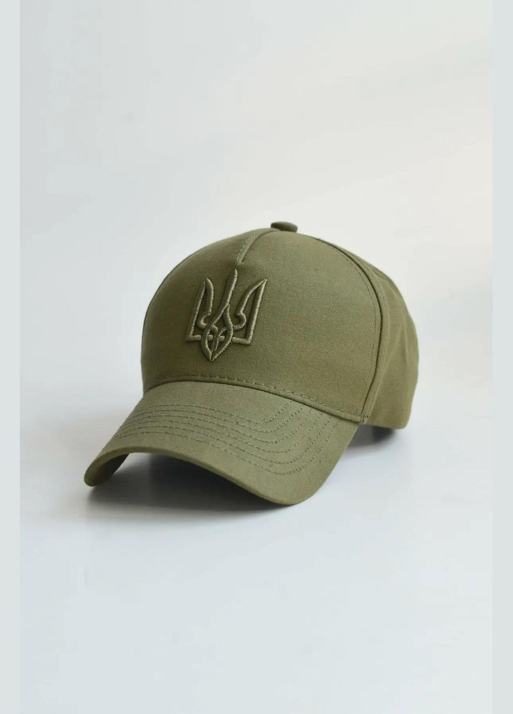 Кепка з вишивкою Тризуб хакі димний 03081/2 Ornamex (305742350)