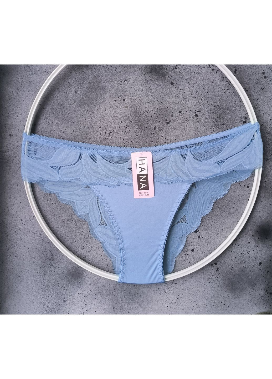 Трусики слепой атлас с кружевом Hana (371687739)