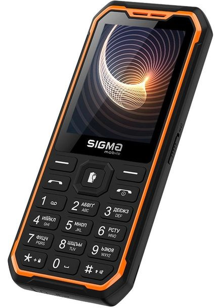 Телефон mobile Xstyle 310 Force TYPE-C черно оранжевый Sigma (282928325)