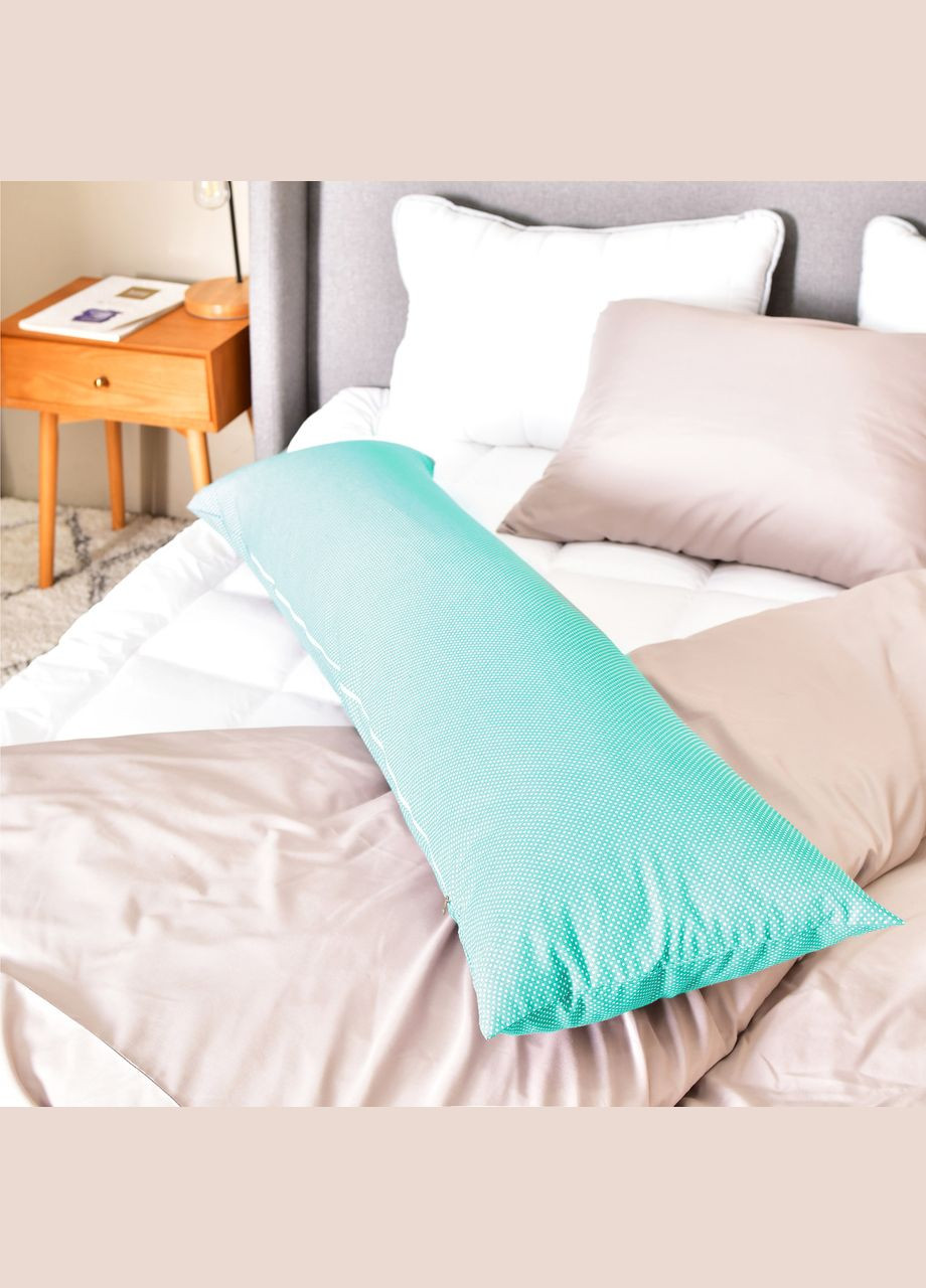 Наволочка для подушки NORDIC 40х140 см бязь со змейкой мята IDEIA (342116188)