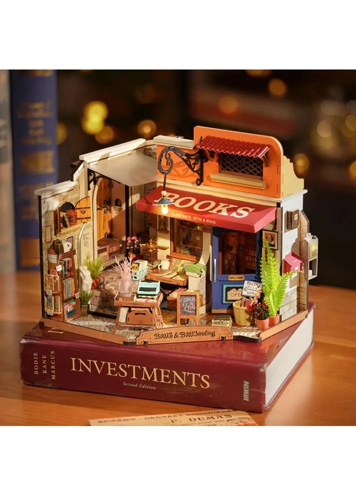 Конструктор 3D міні-будинок Robotime Rolife Bookstore DG164 No Brand (385322750)
