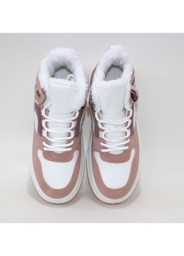 Жіночі зимові хайтопи Fashion персикові зими (366528166)