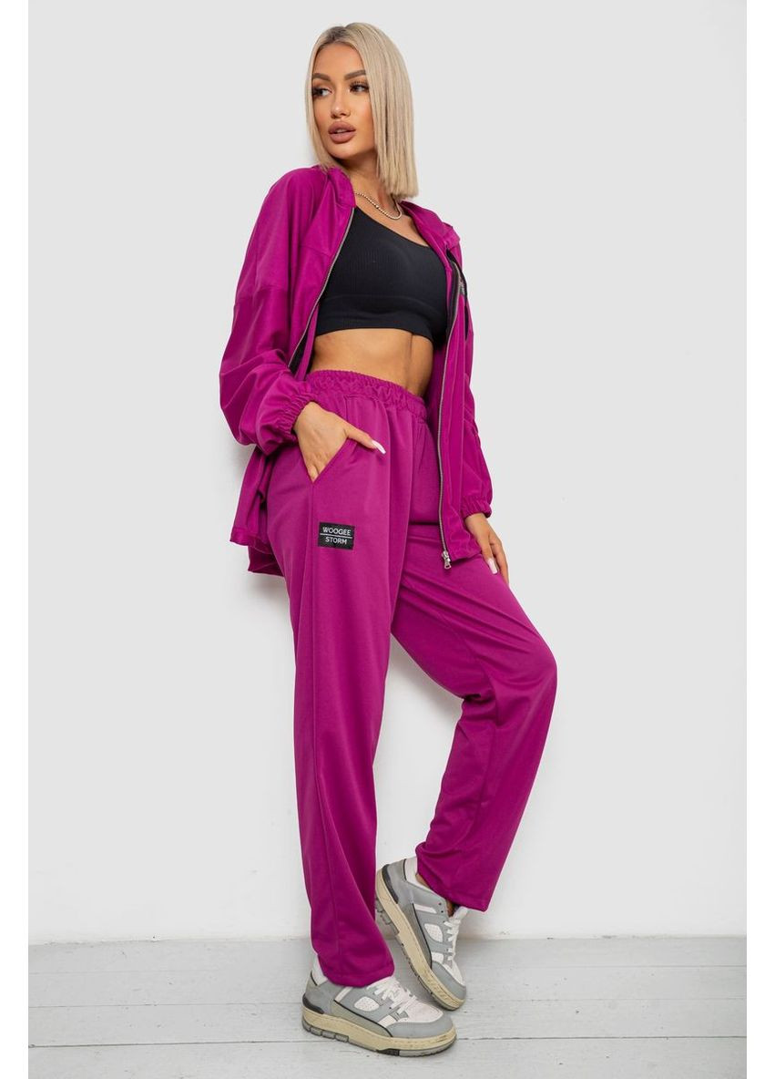 Спортивний костюм жіночий, колір малиновий, 238R114-1 Ambra (350880958)