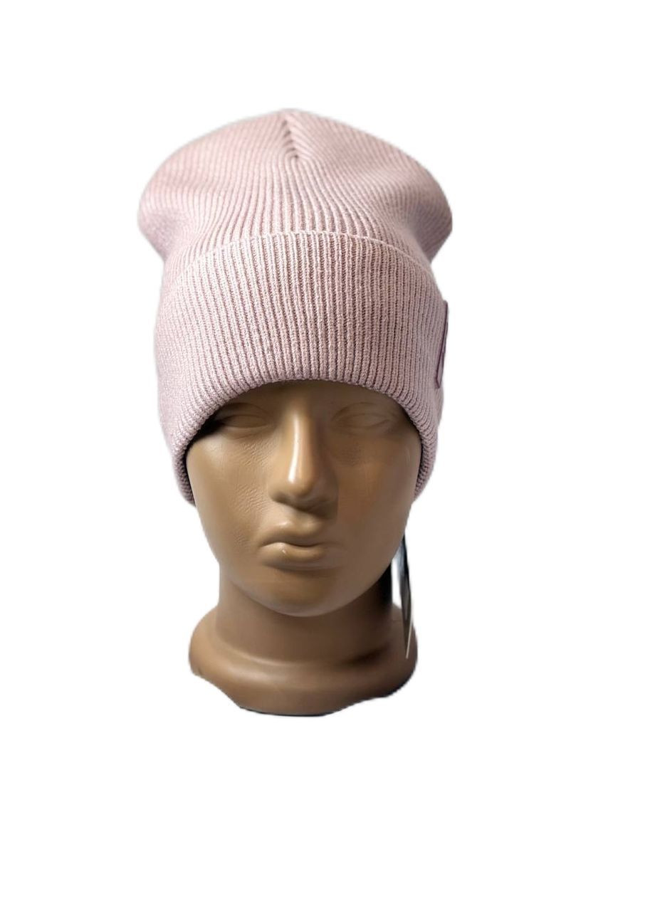 Блідо-рожева жіноча тонка шапка No Brand (365755910)